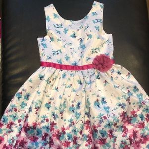 Little girl floral dress
